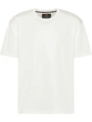 CARLO COLUCCI T-Shirt Danelon Weiß/Creme/Beige