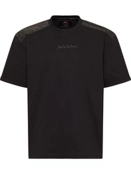 CARLO COLUCCI T-Shirt Danelon Schwarz