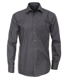 CASAMODA Langarmhemd Comfort Fit Kent NOS Grau/Dunkelgrau CASAMODA Langarmhemd Comfort Fit Kent NOS Grau/Dunkelgrau