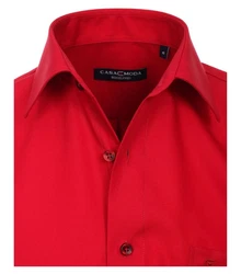 CASAMODA Langarmhemd Comfort Fit Kent NOS Rot/Dunkelrot