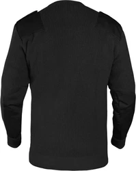 normani Strickpullover Drentrup Schwarz/Orange