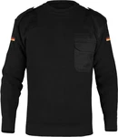 normani Strickpullover Drentrup Schwarz/Orange