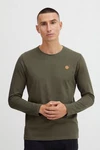 Indicode Longsleeve IDPhillo Dunkelgrün/Khaki