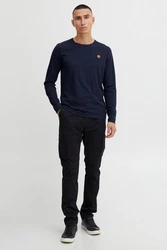 Indicode Longsleeve IDPhillo Dunkelblau