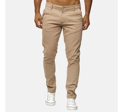 Elara Chinohose Slim Fit Khaki/Beige/Braun