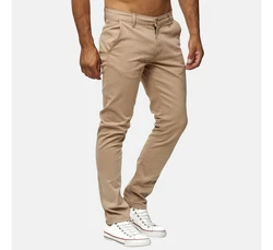 Elara Chinohose Slim Fit Khaki/Beige/Braun