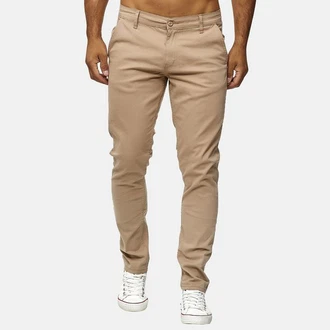 Elara Chinohose Slim Fit Khaki/Beige/Braun Elara Chinohose Slim Fit Khaki/Beige/Braun