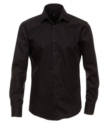VENTI Langarmhemd Schwarz