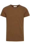 Casual Friday Shirt 'David' Khaki/Braun/Dunkelbraun