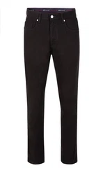 Brühl 5-Pocket-Jeans York Schwarz/Khaki/Dunkelbraun