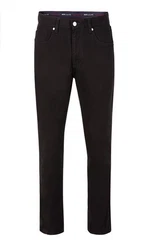 Brühl 5-Pocket-Jeans York Schwarz/Khaki/Dunkelbraun
