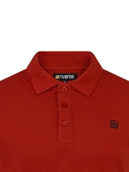 riverso Poloshirt Herren Polohemd RIVJohn Regular Fit Rot/Dunkelrot