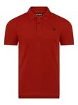 riverso Poloshirt Herren Polohemd RIVJohn Regular Fit Rot/Dunkelrot