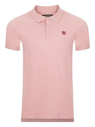 riverso Poloshirt Herren Polohemd RIVJohn Regular Fit Rosa/Lila/Rot