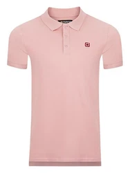 riverso Poloshirt Herren Polohemd RIVJohn Regular Fit Rosa/Lila/Rot