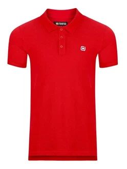 riverso Poloshirt Herren Polohemd RIVJohn Regular Fit Rot/Dunkelrot