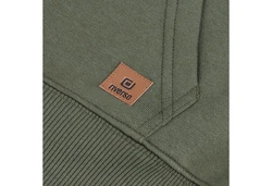 riverso Herren Kapuzenpullover RIVNiklas Regular Fit Hoodie Dunkelgrün/Khaki