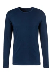 H.I.S Langarmshirt (Packung) Dunkelblau/Blau