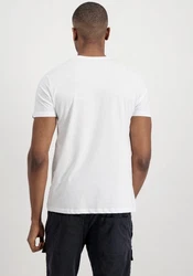 Alpha Industries Rundhalsshirt Basic T Weiß