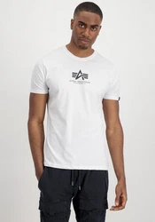 Alpha Industries Rundhalsshirt Basic T Weiß