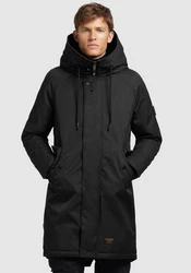 khujo Winterjacke TANDEM Schwarz/Dunkelgrau/Grau
