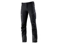 Lundhags Funktionshose Trekkinghose Makke Pant Stretch-Hybrid Schwarz/Dunkelgrau/Grau/Orange/Dunkelblau