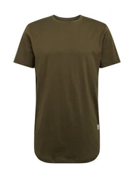 Jack & Jones Rundhalsshirt JJENOA TEE SS CREW NECK NOOS Dunkelgrün/Khaki