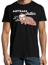 Youth Designz T-Shirt Auftrags Chiller Herren Shirt Silber