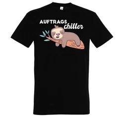 Youth Designz T-Shirt Auftrags Chiller Herren Shirt Silber