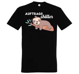 T-Shirt Auftrags Chiller Herren Shirt mit Trendigem Frontdruck