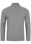 Indicode Strickpullover Saini Grau/Hellgrau/Dunkelgrau
