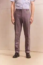 Anzughose Donegal-Anzug aus Wollmischung: Slim Fit Hose (1-tlg)