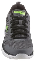 Skechers TRACK-KNOCKHILL Sneaker Grau/Dunkelgrün/Grün/Dunkelgrau/Hellgrau
