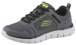Skechers TRACK-KNOCKHILL Sneaker Grau/Dunkelgrün/Grün/Dunkelgrau/Hellgrau