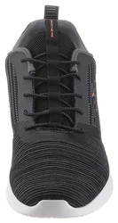 Skechers Bounder Sneaker Grau/Schwarz/Rot/Dunkelgrau