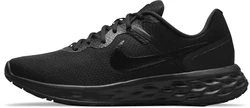 NIKE Laufschuh Revolution 6 Schwarz/Dunkelgrau