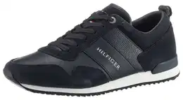 ICONIC LEATHER SUEDE MIX RUNNER Sneaker im Materialmix, Freizeitschuh, Halbschuh, Schnrschuh