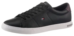 ESSENTIAL LEATHER DETAIL VUL Sneaker mit Kontrastbesatz, Freizeitschuh, Halbschuh, Schnrschuh