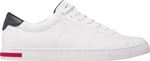Tommy Hilfiger Herren Sneakers Essential Leather Detail Vulc Weiß/Creme/Schwarz