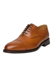 Henry Stevens Marshall CO Businessschuh Schnürschuh Herren Halbschuhe Braun/Orange/Beige