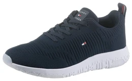 CORPORATE KNIT RIB RUNNER Sneaker mit seitlicher Logoflagge, Freizeitschuh, Halbschuh, Schnrschuh
