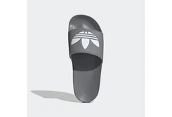 adidas Originals LITE ADILETTE Badesandale Grau/Hellgrau/Dunkelgrau