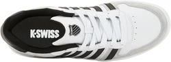 K-Swiss Court Palisades Sneaker Weiß/Hellgrau/Grau/Creme/Schwarz/Silber