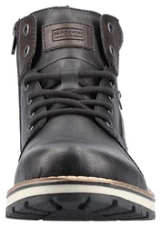 Rieker Herren Schnürstiefel Winterboots schwarz