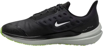 Nike WINFLO 9 SHIELD WEATHERIZED Laufschuh Schwarz/Dunkelgrau/Grau/Dunkelgrün/Blau