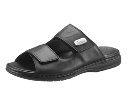 Pantolette, Sommerschuh, Schlappen, Klettschuh, mit zwei Klettverschlssen