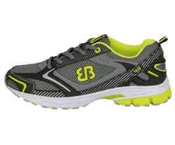 BRITTING Joggingschuh Fusion Laufschuh Gelb/Schwarz/Grün/Dunkelgrün