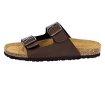 Lico Pantolette Bioline Man Dunkelbraun/Braun/Beige