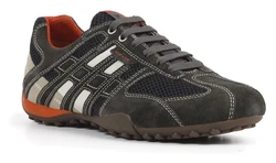 Geox Sneaker Snake Dunkelgrün/Grau/Grün