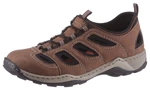 Rieker Slipper Trekking Schuh Braun/Dunkelbraun/Beige